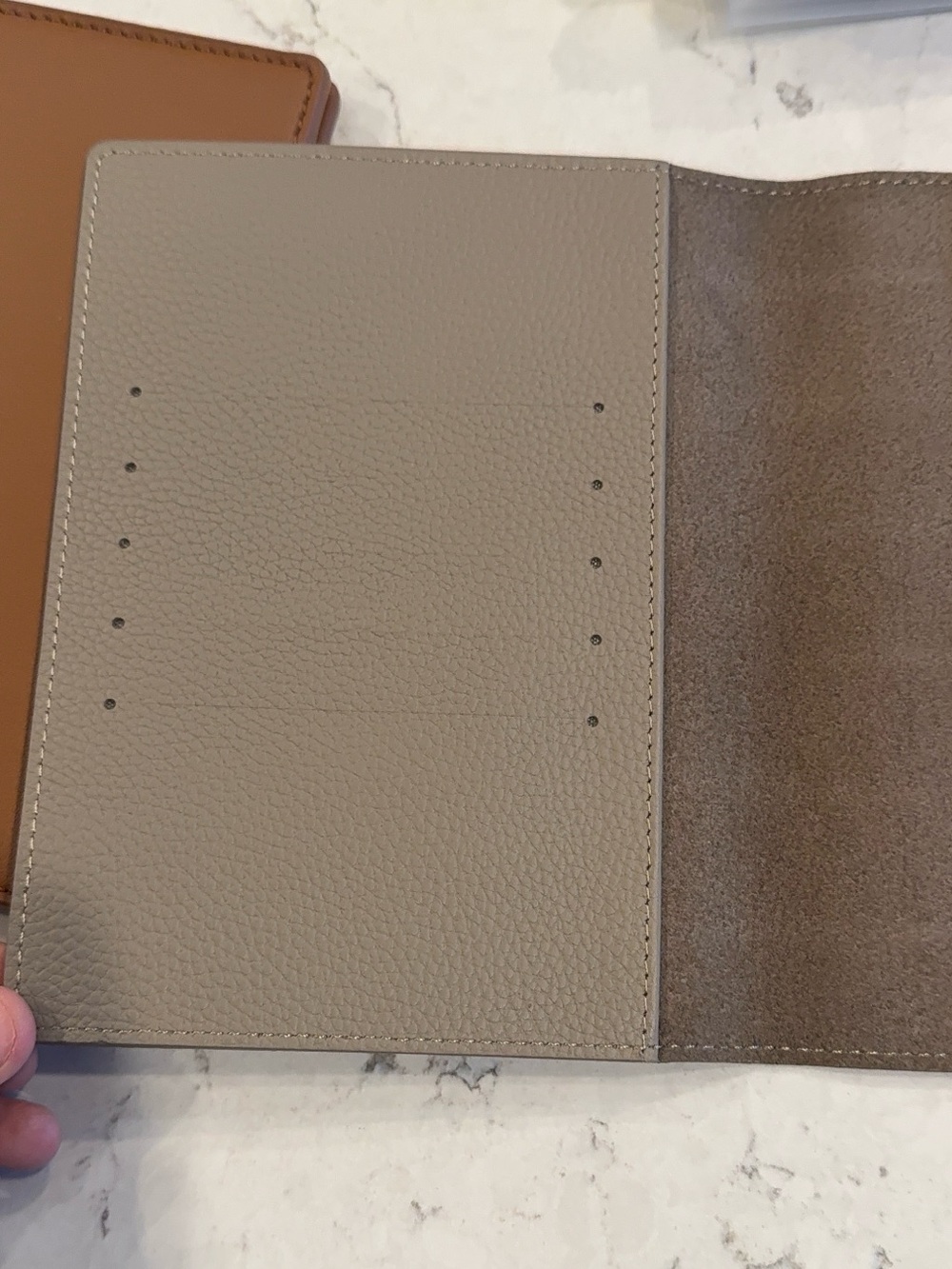 Cloth & Paper Bundle Vegan Leather Suede Planner Cover A5 - Picture 6 of 12